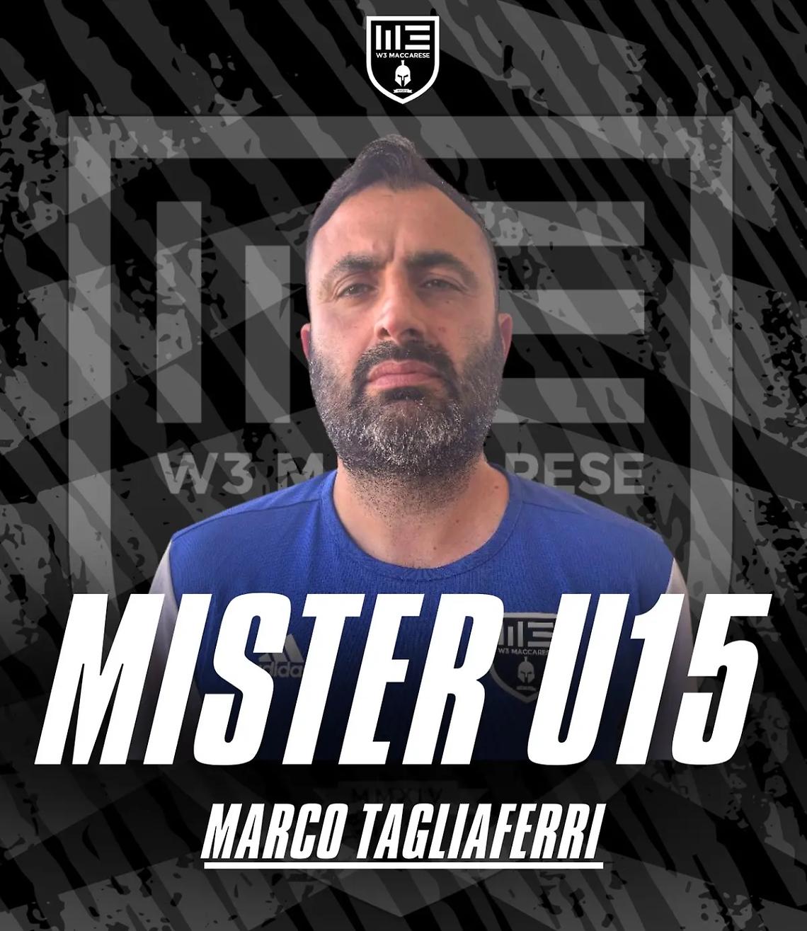 W3 Maccarese, Tagliaferri nuovo allenatore dell&rsquo;Under 15