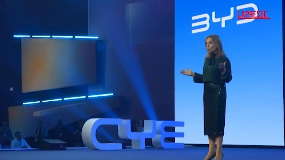 Byd, vicepresidente Li presenta a Monaco nuovi modelli e innovazioni